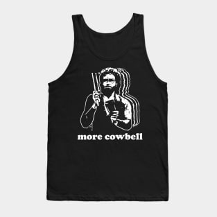 Funny Vintage More Cowbell Saturday Aesthetic Streetwear Tank Top